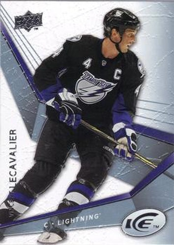 #97 Vincent Lecavalier - Tampa Bay Lightning - 2008-09 Upper Deck Ice Hockey