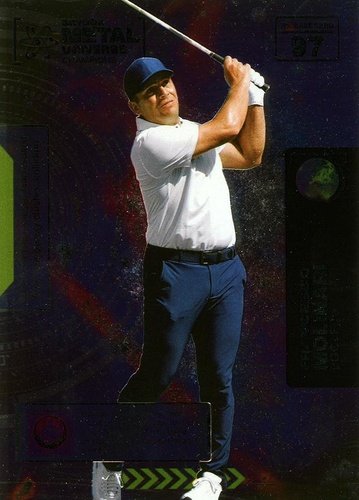 #97 Francesco Molinari - 2021 SkyBox Metal Universe Champions