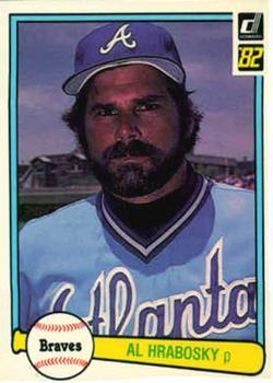 #97 Al Hrabosky - Atlanta Braves - 1982 Donruss Baseball