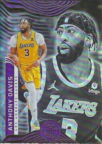 #97 Anthony Davis - Los Angeles Lakers - 2021-22 Panini Illusions Basketball