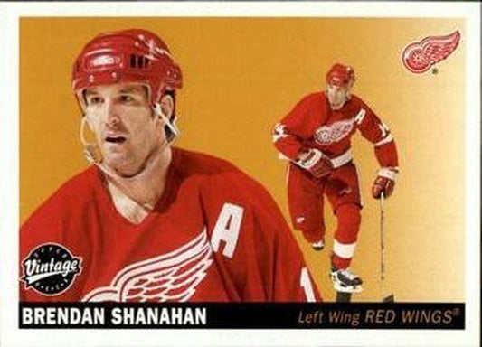 #97 Brendan Shanahan - Detroit Red Wings - 2002-03 Upper Deck Vintage Hockey