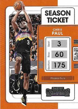 #97 Chris Paul - Phoenix Suns - 2021-22 Panini Contenders Basketball