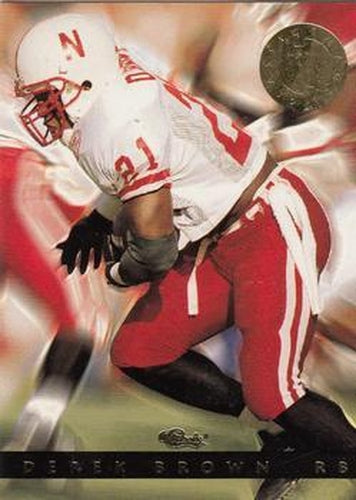 #97 Derek Brown - Nebraska Cornhuskers - 1993-94 Classic Images Four Sport