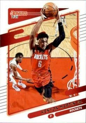 #97 Kenyon Martin Jr. - Houston Rockets - 2021-22 Donruss Basketball