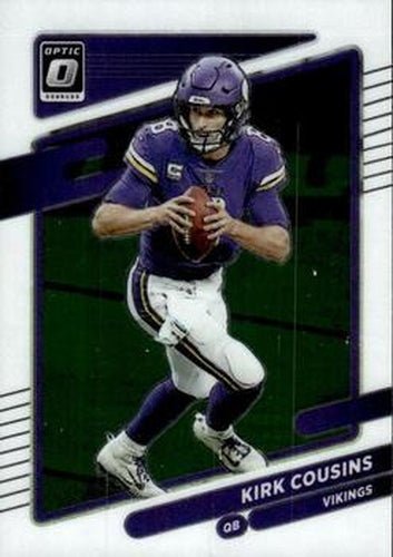 #97 Kirk Cousins - Minnesota Vikings - 2021 Donruss Optic Football