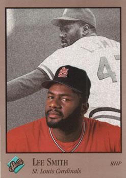 #97 Lee Smith - St. Louis Cardinals - 1992 Studio Baseball