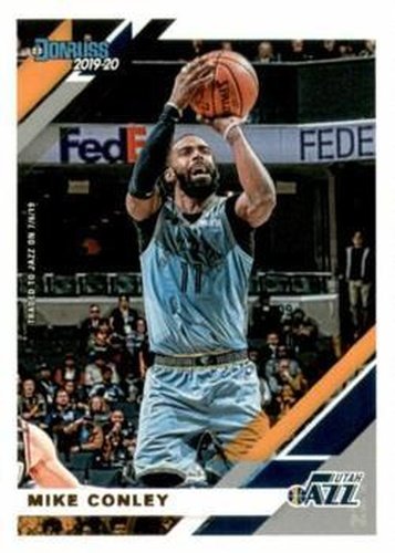 #97 Mike Conley - Utah Jazz - 2019-20 Donruss Basketball