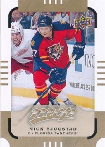 #97 Nick Bjugstad - Florida Panthers - 2015-16 Upper Deck MVP Hockey