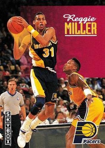 #97 Reggie Miller - Indiana Pacers - 1992-93 SkyBox Basketball