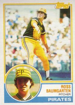 #97 Ross Baumgarten - Pittsburgh Pirates - 1983 Topps Baseball