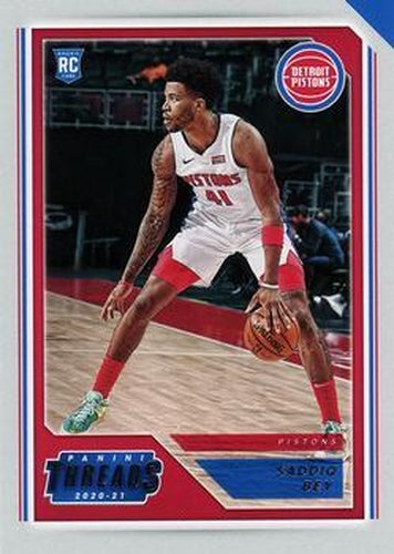 #97 Saddiq Bey - Detroit Pistons - 2020-21 Panini Chronicles Basketball