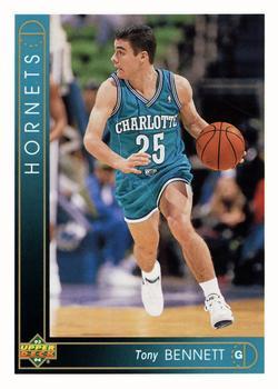 #97 Tony Bennett - Charlotte Hornets - 1993-94 Upper Deck Basketball