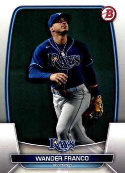 #97 Wander Franco - Tampa Bay Rays - 2023 Bowman Baseball