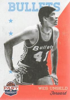 #97 Wes Unseld - Baltimore Bullets - 2011-12 Panini Past & Present Basketball