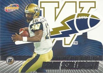 #97 Brian Stallworth - Winnipeg Blue Bombers - 2003 Pacific Atomic CFL Football
