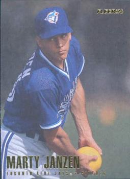 #U97 Marty Janzen - Toronto Blue Jays - 1996 Fleer Update Baseball