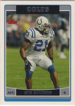 #97 Bob Sanders - Indianapolis Colts - 2006 Topps Football