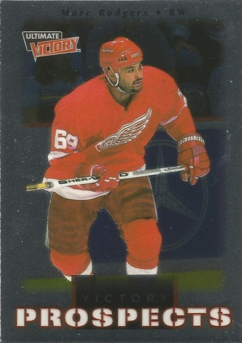 #97 Marc Rodgers - Detroit Red Wings - 1999-00 Upper Deck Ultimate Victory Hockey