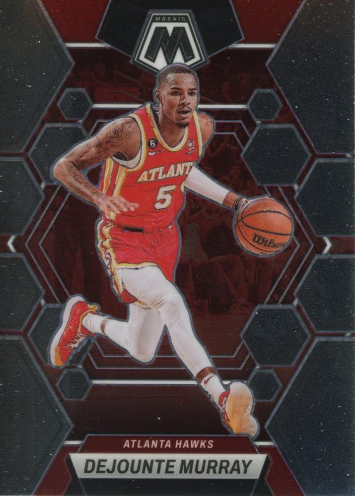 #97 Dejounte Murray - Atlanta Hawks - 2022-23 Panini Mosaic Basketball