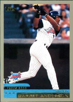 #97 Garret Anderson - Anaheim Angels - 2000 Topps Baseball