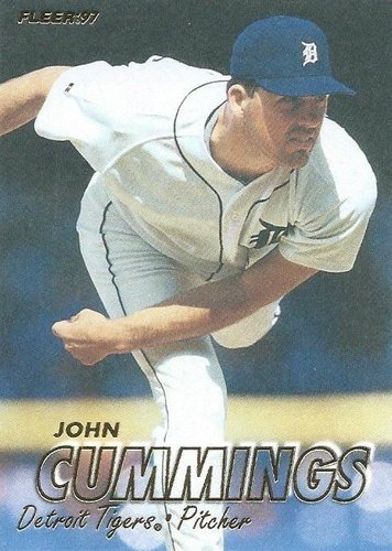 #97 John Cummings - Detroit Tigers - 1997 Fleer Baseball