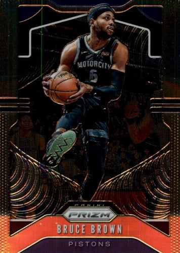 #97 Bruce Brown - Detroit Pistons - 2019-20 Panini Prizm Basketball