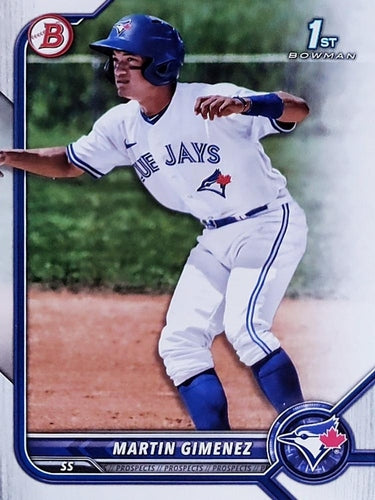 #BP-97 Martin Gimenez - Toronto Blue Jays - 2022 Bowman - Prospects Baseball