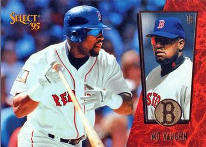 #97 Mo Vaughn - Boston Red Sox - 1995 Select Baseball