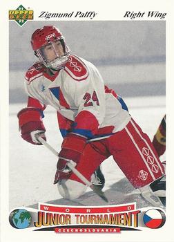 #97 Zigmund Palffy - Czechoslovakia - 1991-92 Upper Deck Czech World Juniors Hockey