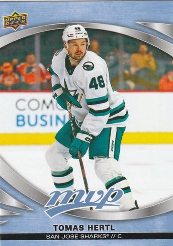 #97 Tomas Hertl - San Jose Sharks - 2023-24 Upper Deck MVP - Ice Battles Hockey