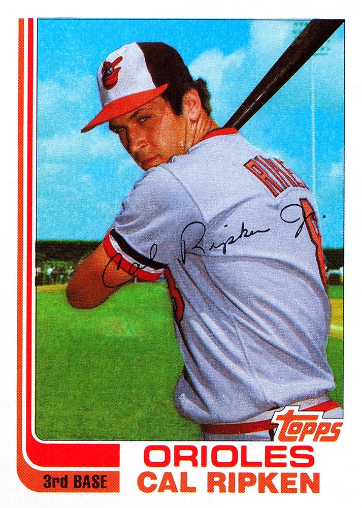 #98T Cal Ripken - Baltimore Orioles - 1982 Topps Traded Baseball