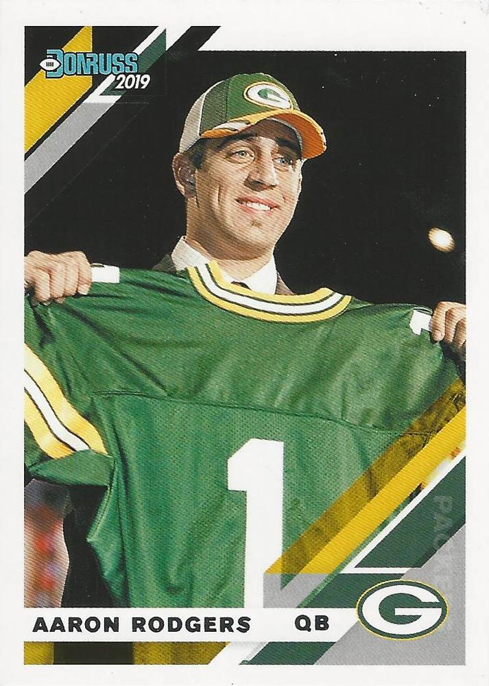 #98V Aaron Rodgers - Green Bay Packers - 2019 Donruss Football