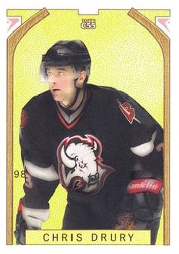 #98 Chris Drury - Buffalo Sabres - 2003-04 Topps C55 Hockey