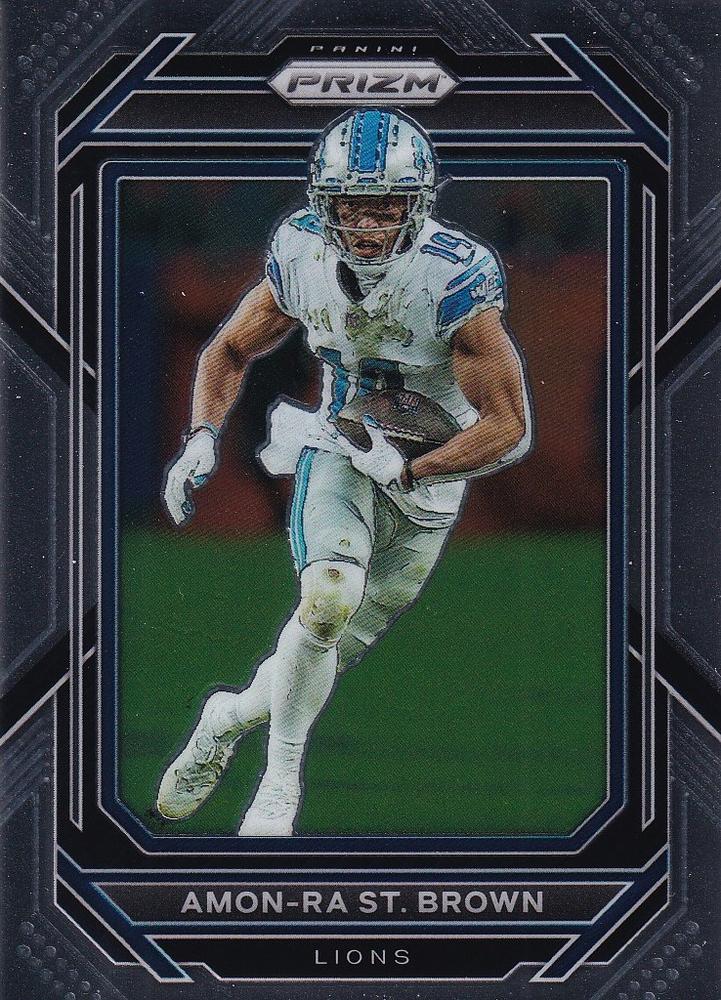 #98 Amon-Ra St. Brown - Detroit Lions - 2022 Panini Prizm Football