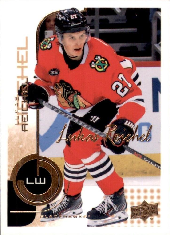 #98 Lukas Reichel - Chicago Blackhawks - 2022-23 Upper Deck MVP - 20th Anniversary Hockey