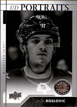 #P-98 Jack Roslovic - Winnipeg Jets - 2017-18 Upper Deck - UD Portraits Hockey