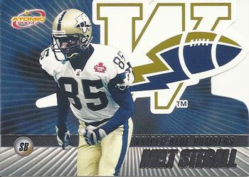 #98 Milt Stegall - Winnipeg Blue Bombers - 2003 Pacific Atomic CFL Football