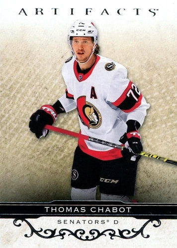 #98 Thomas Chabot - Ottawa Senators - 2021-22 Upper Deck Artifacts Hockey