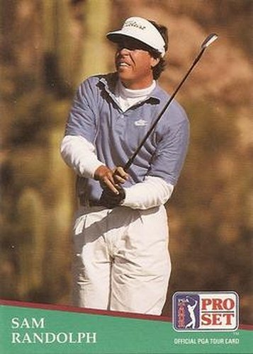 #98 Sam Randolph - 1991 Pro Set PGA Tour Golf