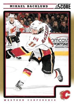 #98 Mikael Backlund - Calgary Flames - 2012-13 Score - Gold Rush Hockey