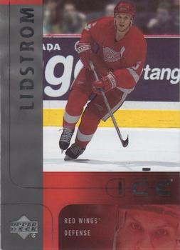 #98 Nicklas Lidstrom - Detroit Red Wings - 2001-02 Upper Deck Ice Hockey