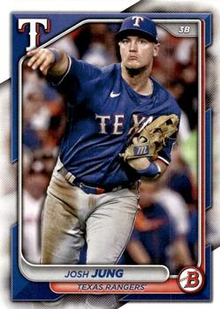 #98 Josh Jung - Texas Rangers - 2024 Bowman Baseball