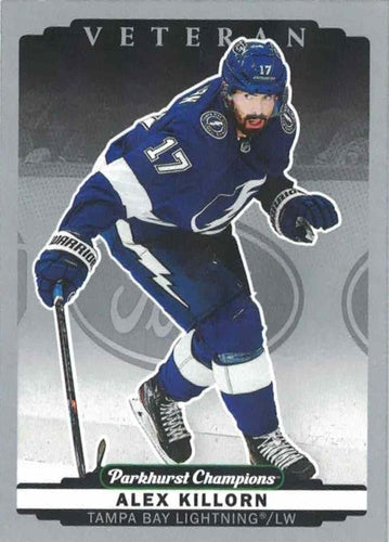 #98 Alex Killorn - Tampa Bay Lightning - 2022-23 Parkhurst Champions - Silver Hockey