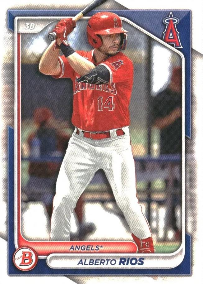 #BP-98 Alberto Rios - Los Angeles Angels - 2024 Bowman - Prospects Baseball