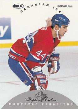 #98 Stephane Richer - Montreal Canadiens - 1996-97 Donruss Canadian Ice Hockey