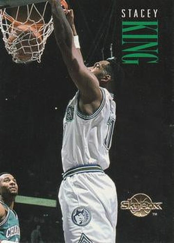 #98 Stacey King - Minnesota Timberwolves - 1994-95 SkyBox Premium Basketball