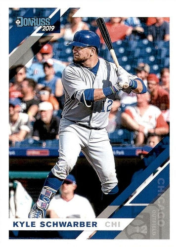 #98 Kyle Schwarber - Chicago Cubs - 2019 Donruss Baseball