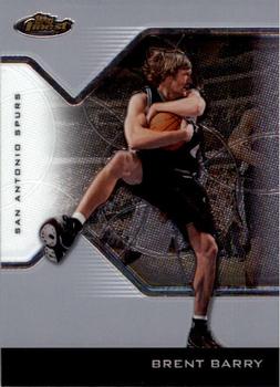 #98 Brent Barry - San Antonio Spurs - 2004-05 Finest Basketball