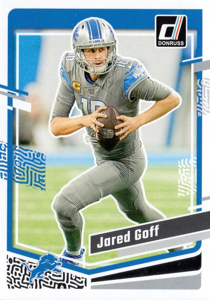 #98 Jared Goff - Detroit Lions - 2023 Donruss Football