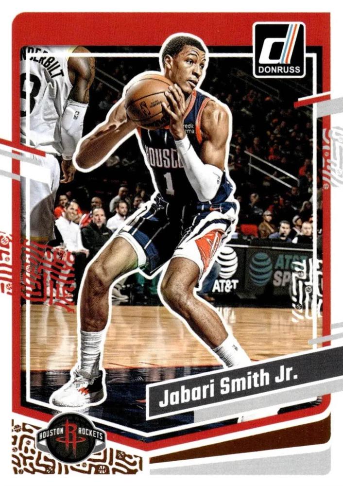 #98 Jabari Smith Jr. - Houston Rockets - 2023-24 Donruss Basketball